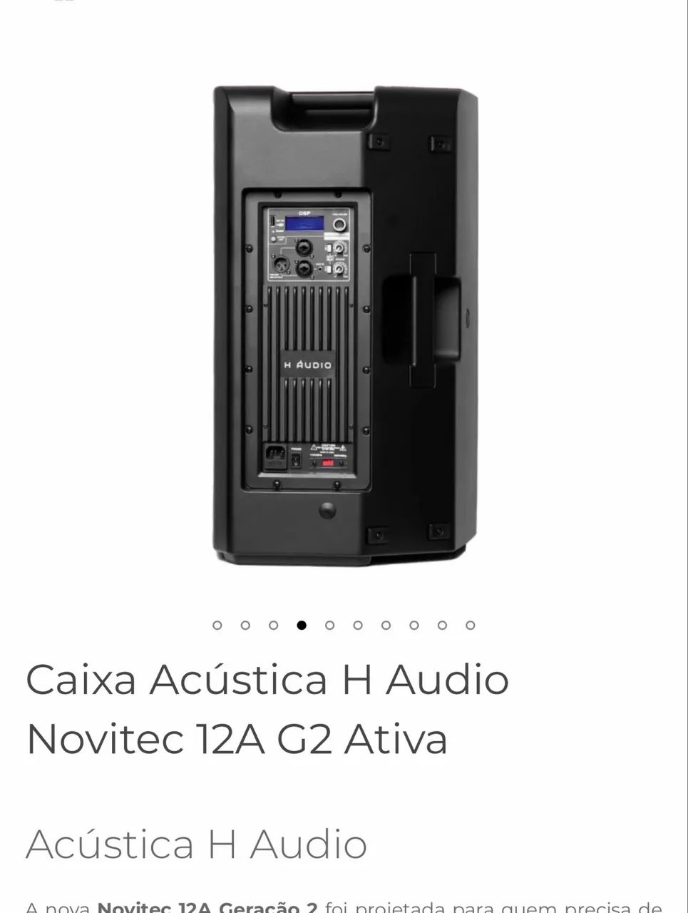Caixa de som ativa H áudio  - Foto 2