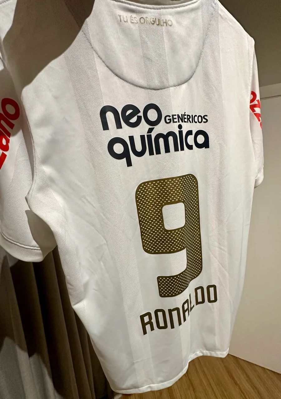 Camisa Corinthians Nike 2010 Ronaldo 9 Original - Foto 3