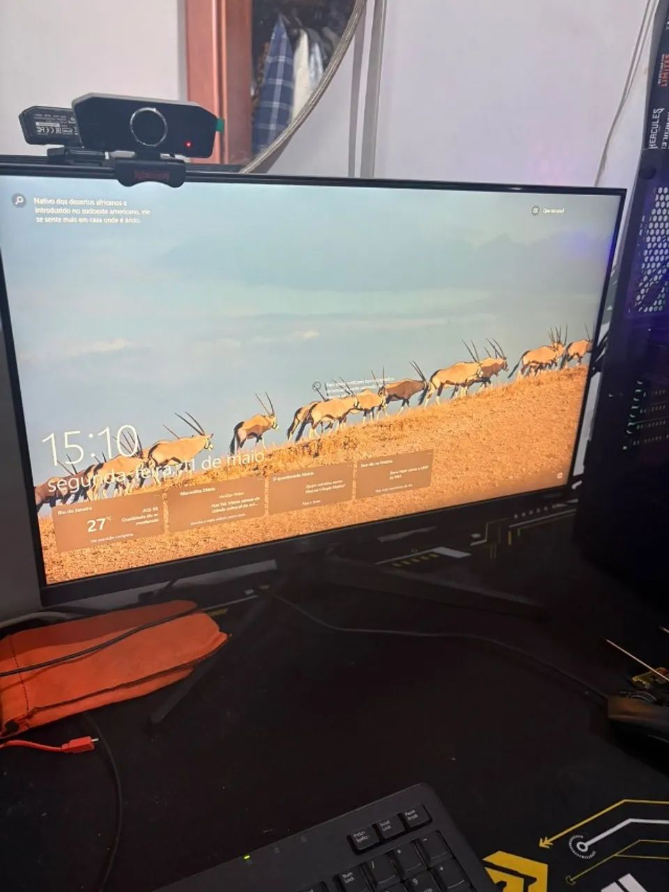 Monitor Gamer Samsung 24" FHD 75Hz HDMI VGA Freesync Preto Série T350