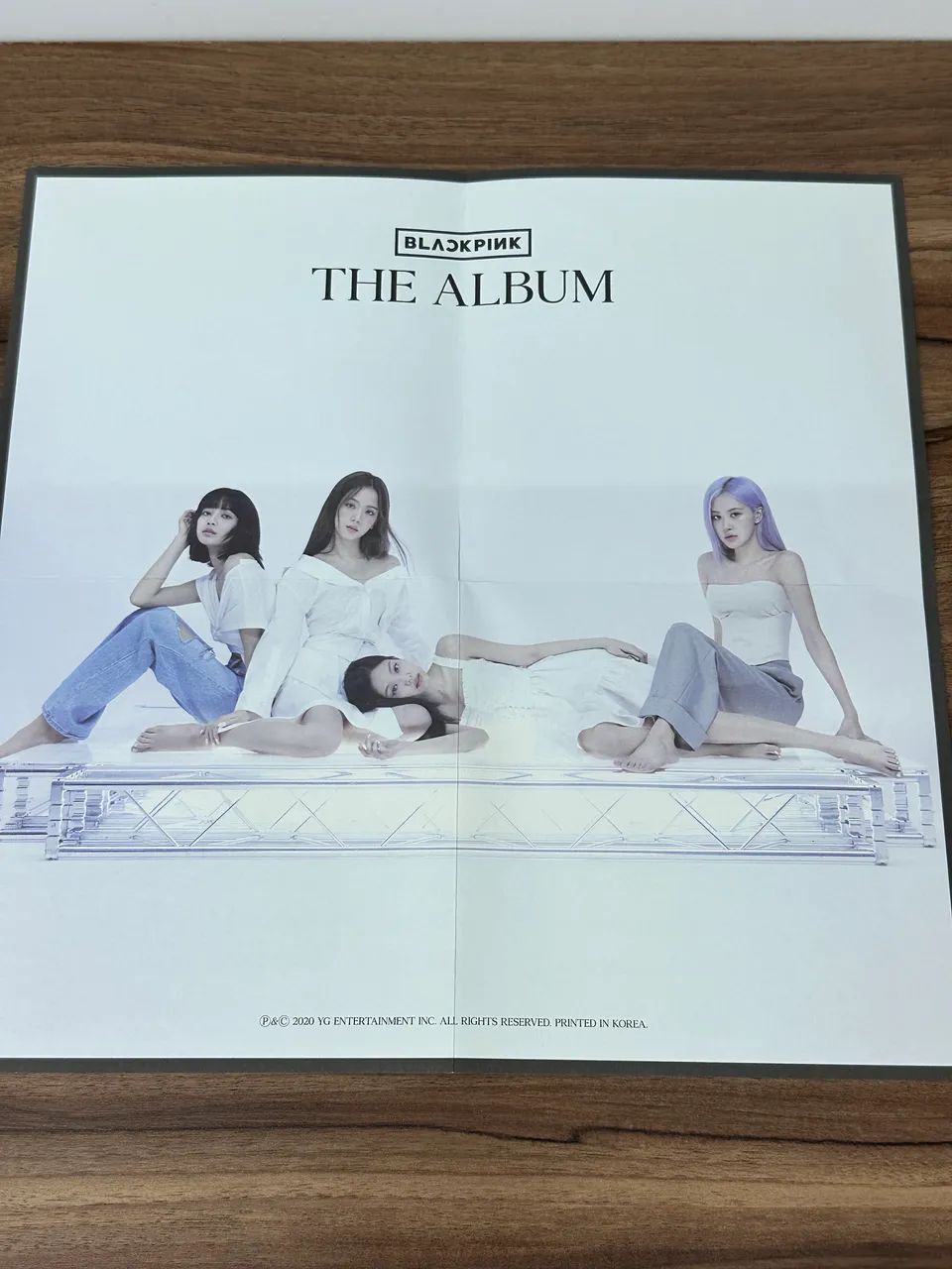 BLACKPINK- PÔSTER OFICIAL - THE ALBUM