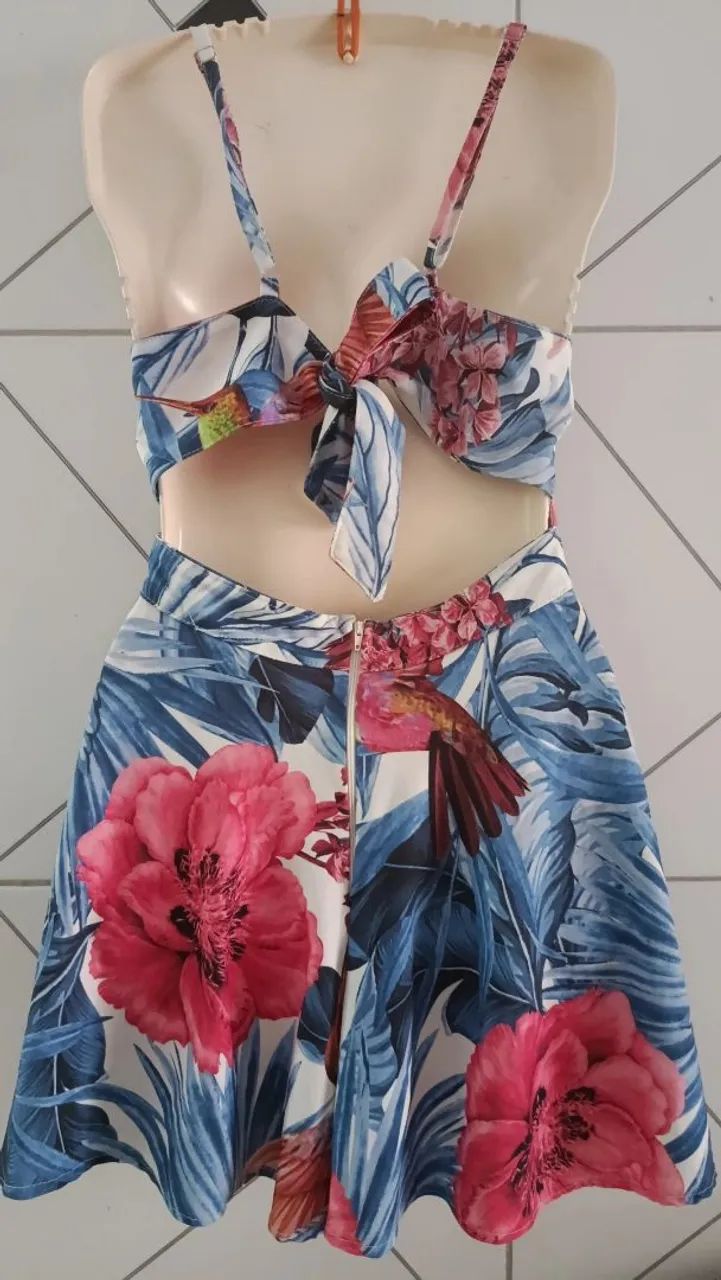 Lindo macaquinho estampado - Foto 2