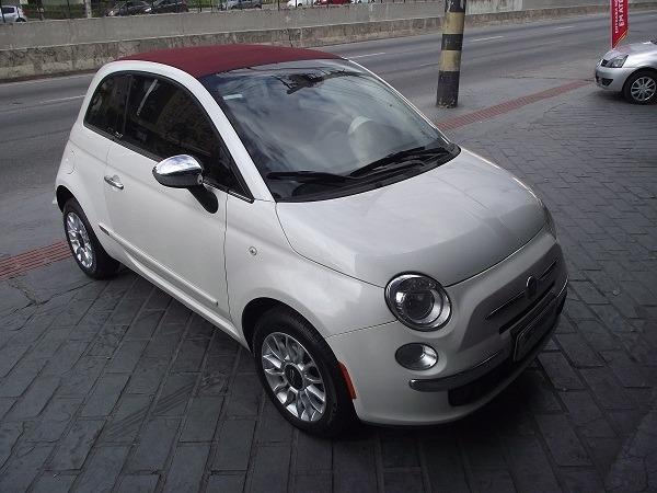 Fiat 500 Cabrio Air 1.4 Automático Conversível 13/14 Branco Cód. 7272 - Foto 3