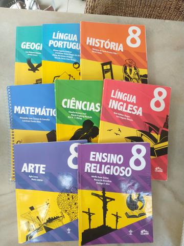 Livros 8 ano escola adventista