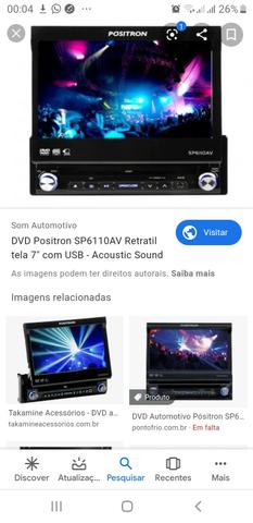 Vendo DVD POSITRON RETRÁTIL 7"