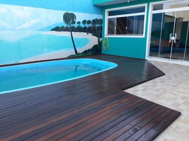 Deck Itauba em piscinas - Foto 2