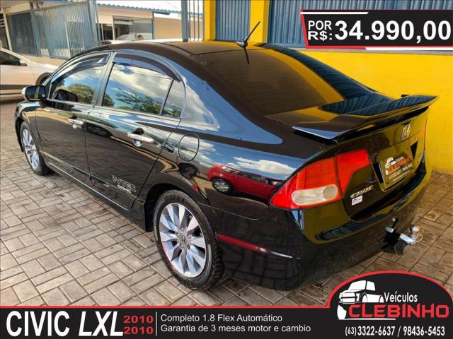 HONDA CIVIC 1.8 LXL 16V FLEX 4P AUTOMÁTICO - Foto 5