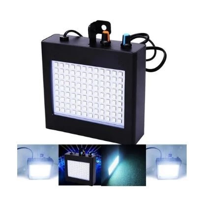 Strobo Flash 108 Leds Rgb Colorido Sensor Rítmico Efeito Câmera Lenta