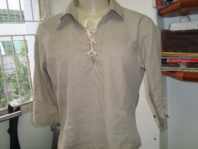 Blusa Em Tecido - Cor Cinza - Tam. M - Foto 2