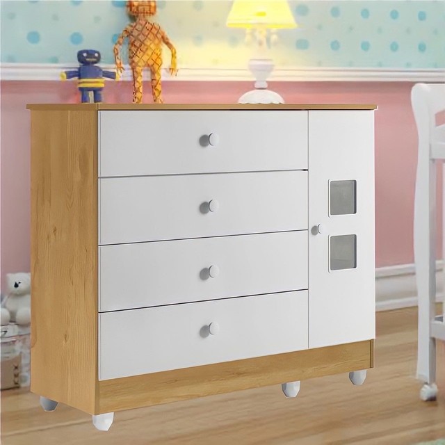 Cômoda Infantil Life 100% MDF - Entrega Rápida!!Mar120