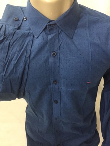 Camisa social slim lisa masculina com entrega grátis 