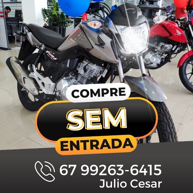 CG 160 Fan 2023 - é na Mônaco Motocenter Mato Grosso