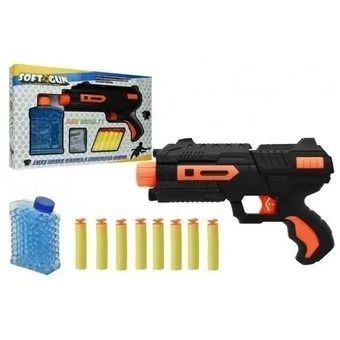 Lançador Nerf Alpha Strike Pistola Arminha Lança 6 Dardos