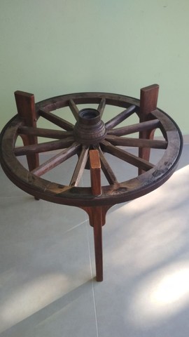 2 Rodas de Carroça  Antiga - Foto 2