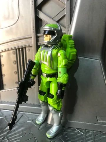 GI JOE/COMANDOS EM AÇÃO/ SCI-FI (v1) LASER TROOPER  - Foto 4