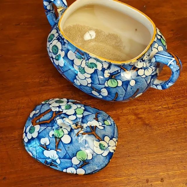 Açucareiro em porcelana inglesa Wood & Son - Foto 3