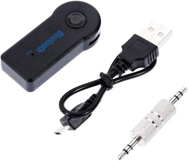 Transmissor De Musica Receptor Bluetooth P2 Adaptador Auxiliar para Carro - Foto 5