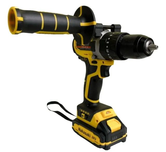 Furadeira e Parafusadeira De Impacto 13mm a Bateria - 30v Semelhante Dewalt