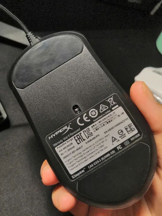 Mouse hyperx rgb pulse fire surge  - Foto 3