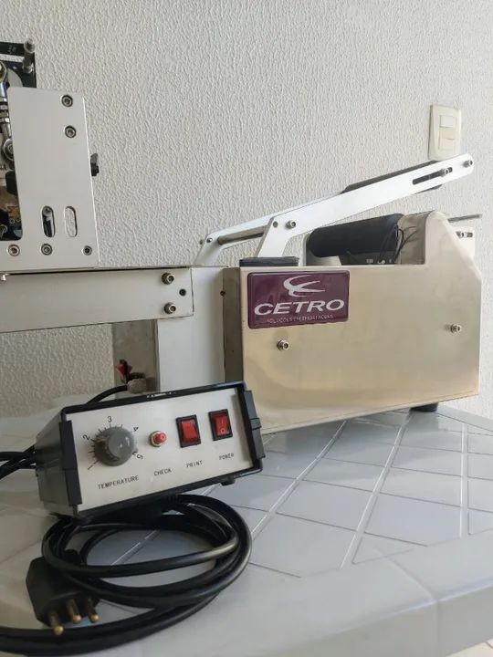 Rotuladora Semiautomática Com Datador Cetro
