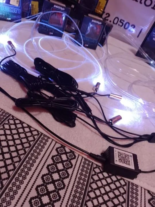Kit de fita de néon com 4 ou 5 canhão shocklight aceito cartão! - Foto 6