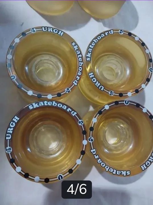 Jogo de Rodas longboard - 68mmx 57mm - 83A - Originais - Urgh