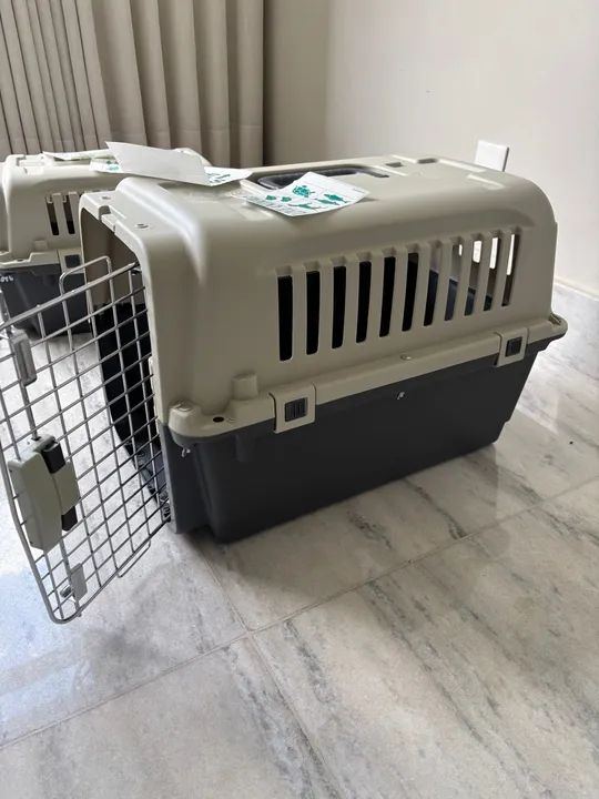 Caixa Transporte Pet Dogfly Padrão Iata Avião Tamanho 3 N3 - Nova