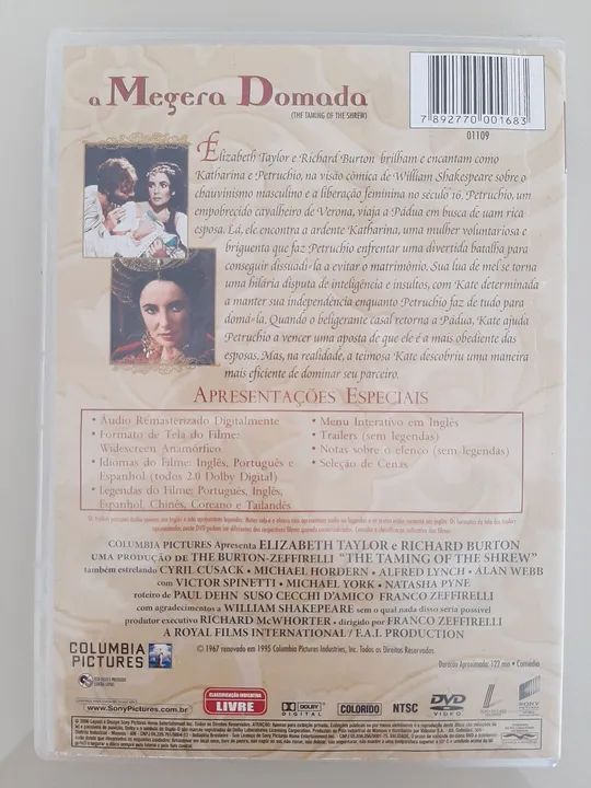 DVD A Megera Domada  - Foto 2