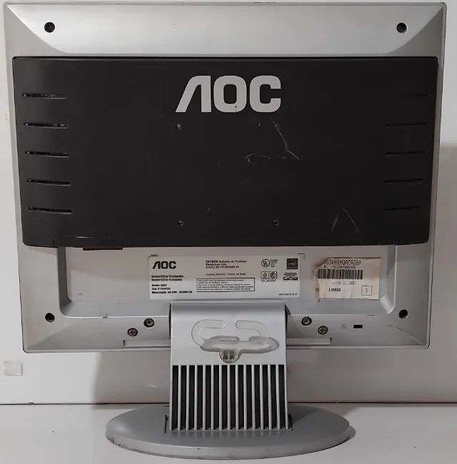 Monitor Aoc Modelo 522 - 15 Polegadas - Foto 4