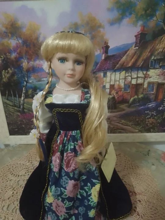 Bonecas de porcelana importadas - Foto 4