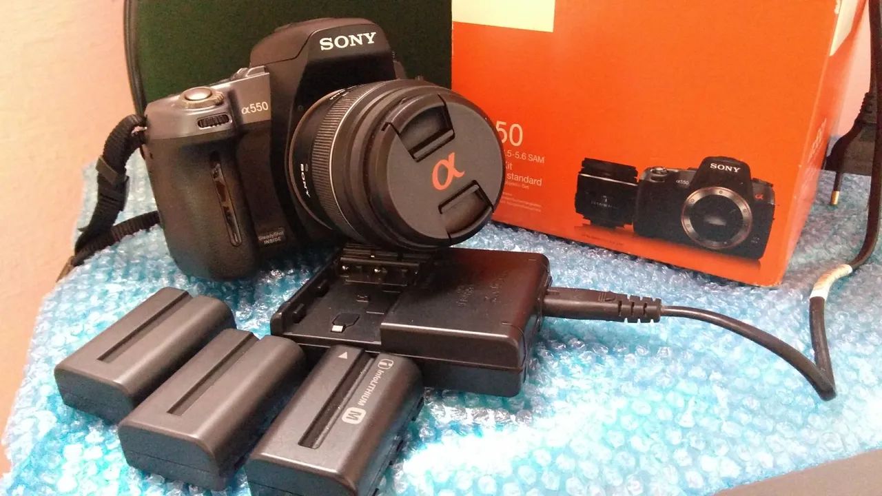 Sony a550 seme nova na caixa  - Foto 2