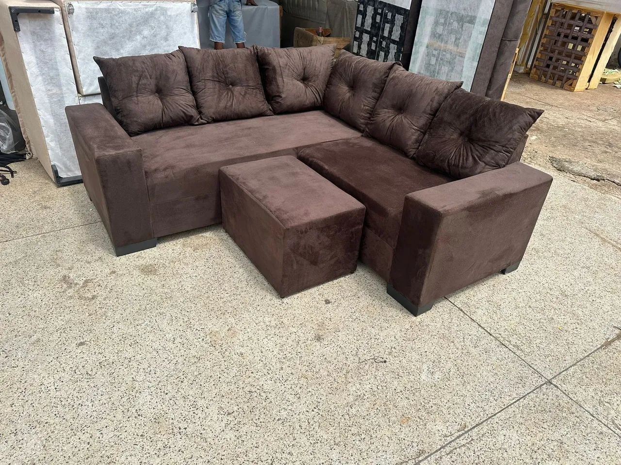 Sofá canto de 5 lugares  - Foto 2
