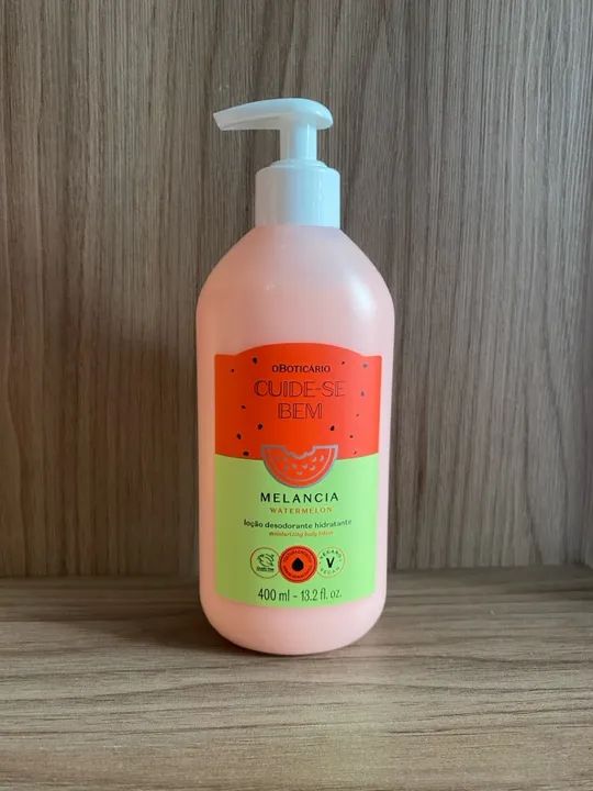 1 frasco de Hidratante O Boticário de Melancia 