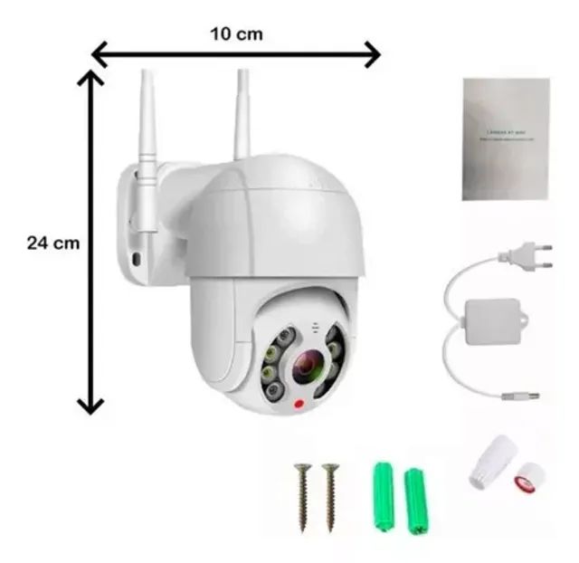 Câmera De Segurança Inteligente Externa Yoose KAP-S381 Ip - Foto 4