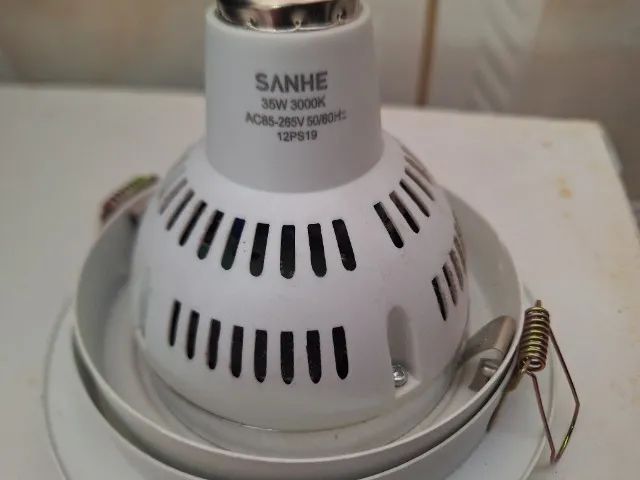 13 Und Lâmpada Led Par30 35w Branco Quente 3000k E27 Bivolt - Foto 2