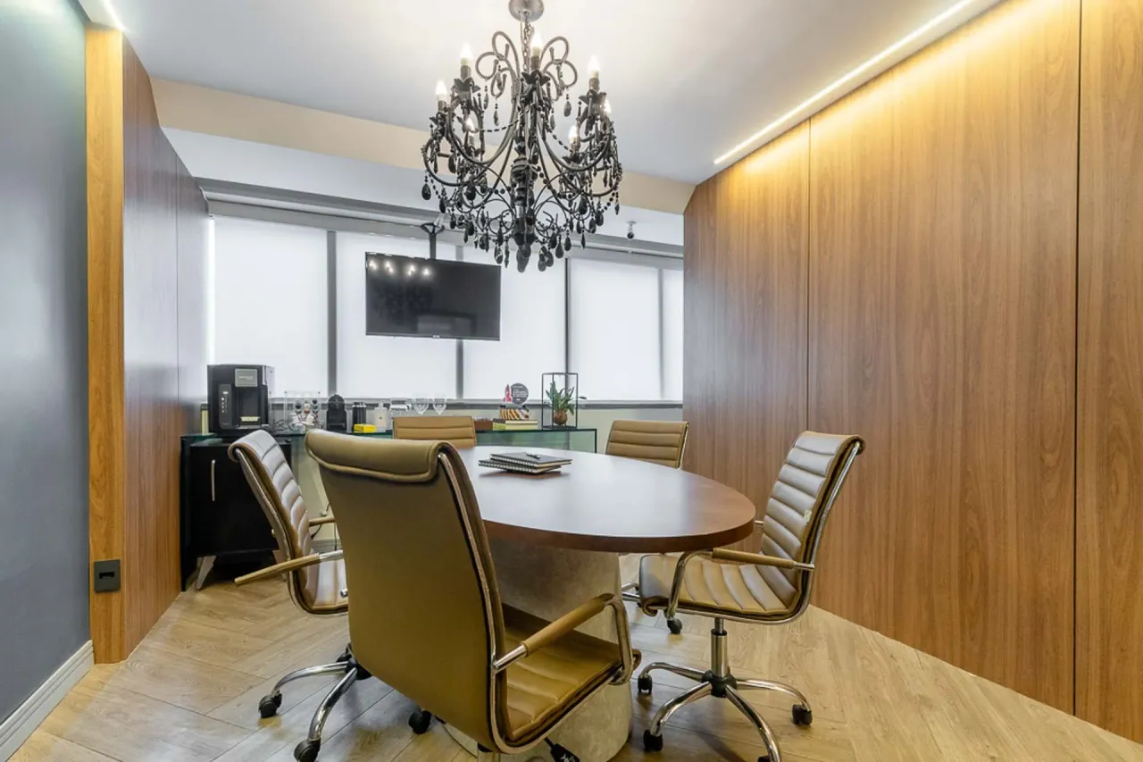 Sala comercial Mobiliada no bairro Pinheiros.