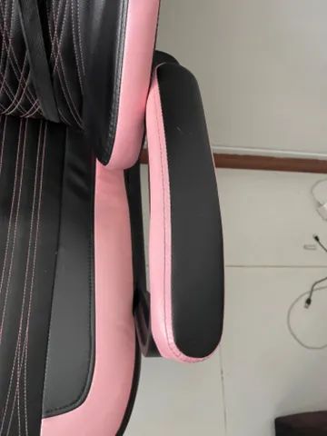 Cadeira gamer rosa Fortrek - Foto 3