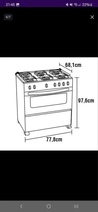 Fogão Brastemp 5 bocas com 2 fornos - Foto 5