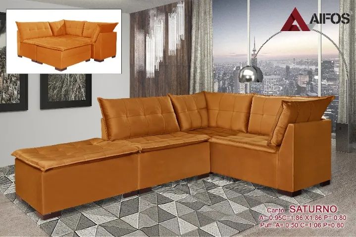 Sofá de canto Fauno - Foto 4