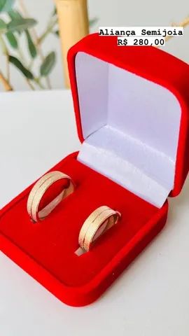 Aliança Semijoia 01 