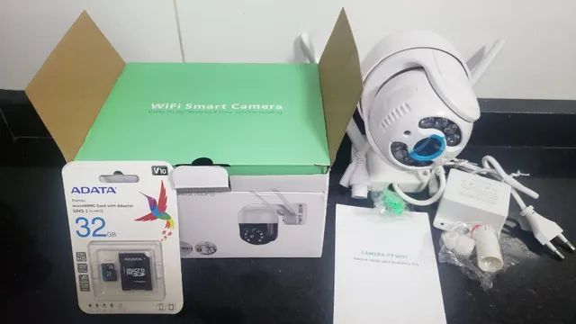 Câmera Segurança Externa + Cartão de 32g