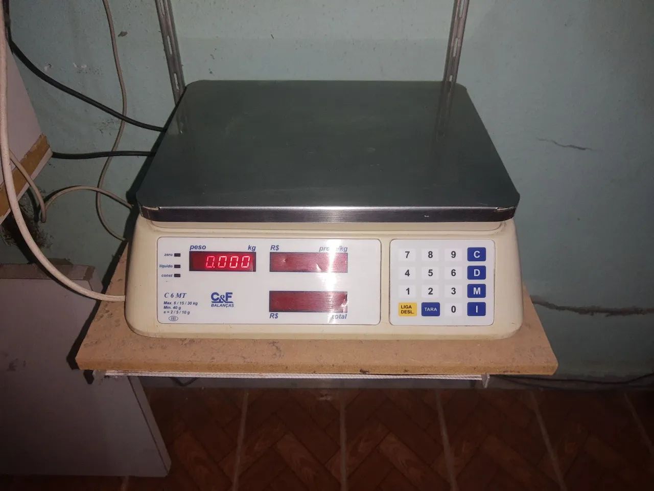 Balança eletrônica CeF 