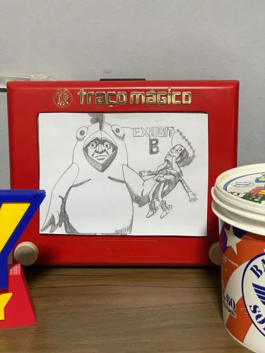 Traço mágico e balde de soldados toy story  - Foto 2