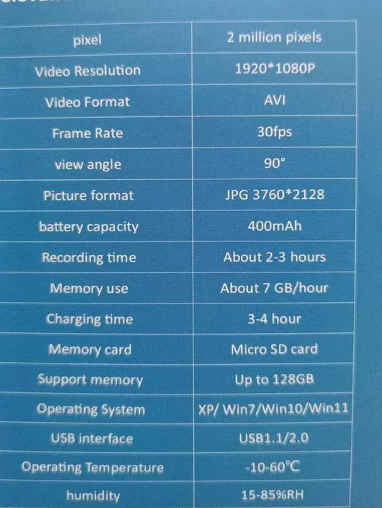 Mini Câmera de Ação  - Foto 6