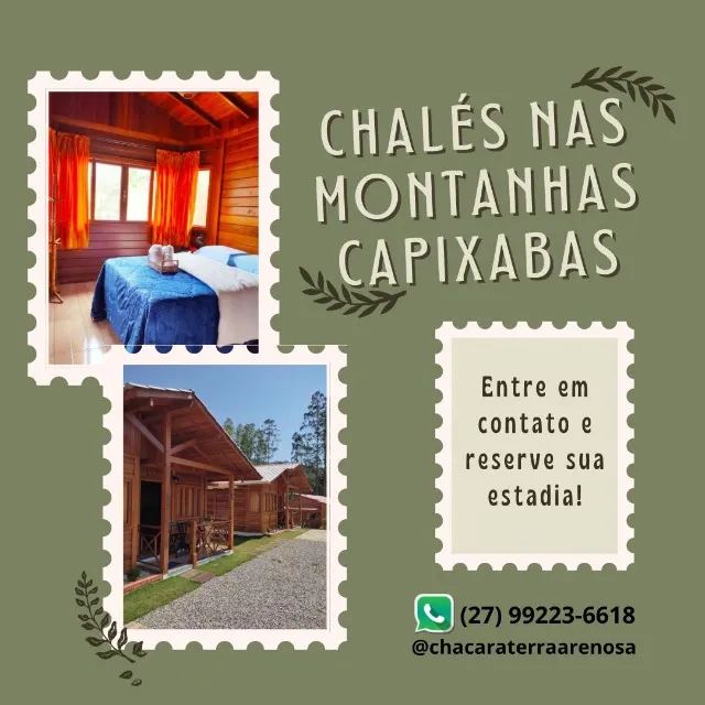 Temos chalés disponíveis para hospedagem nas montanhas - Foto 6