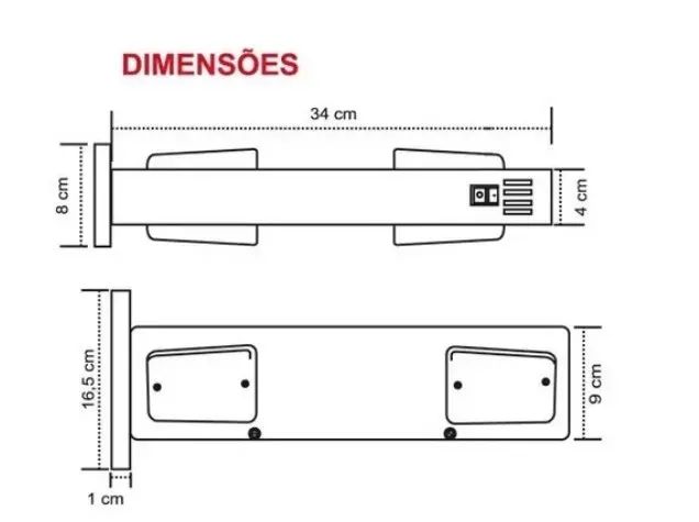 Sinalizador Veicular para condomínio Garagem Entrada E Saída Sonoro - Foto 2