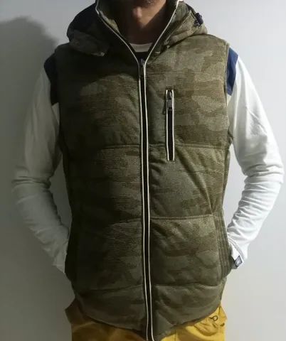 coletes acolchoados masculinos tamanho G novos,104~112 cm. - Foto 3