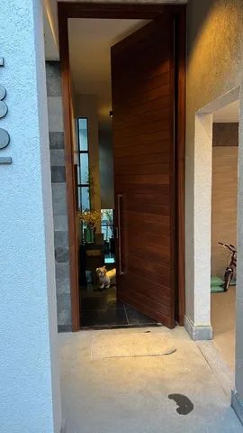 Portas pivotantes de madeira  - Foto 6