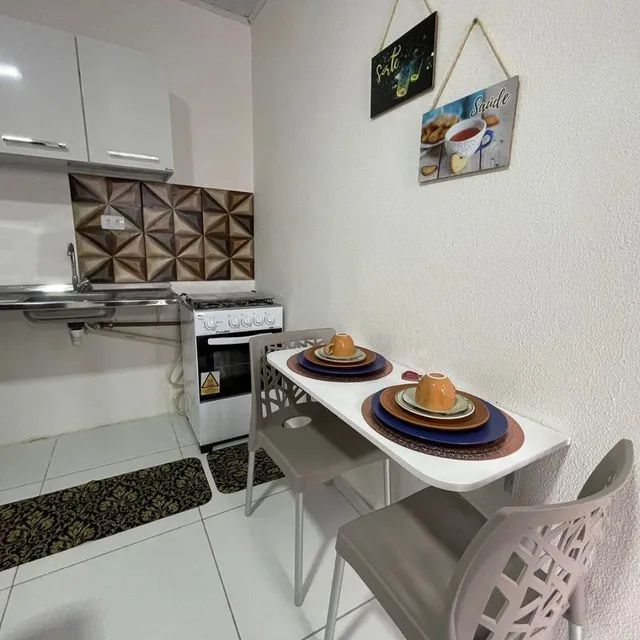 Alugo lindo kitnet mobiliado, aconchegante e tranquilo. Taxas incluídas. - Foto 5