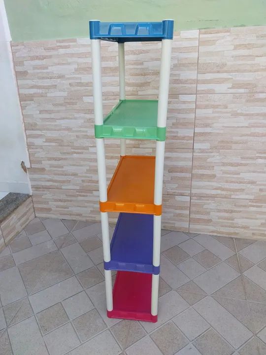 Estante Colorida com 5 prateleiras - Foto 3