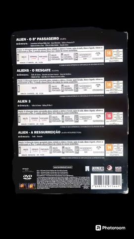 Dvd Alien quadriologia 4 discos - Foto 2
